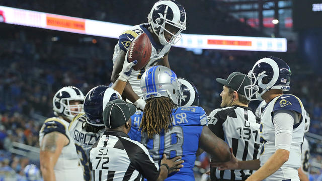 Todd Gurley-led Rams beat Lions 30-16, clinch NFC West title