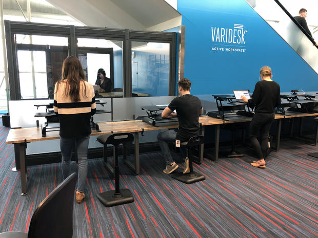 co-working space at DFW Airport 