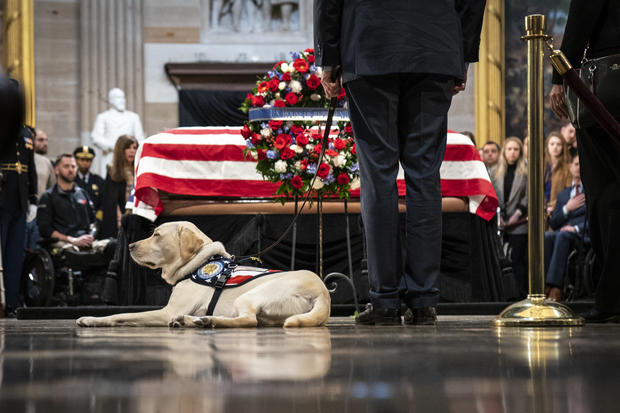 Washington DC In Mourning For Late President George H.W. Bush 