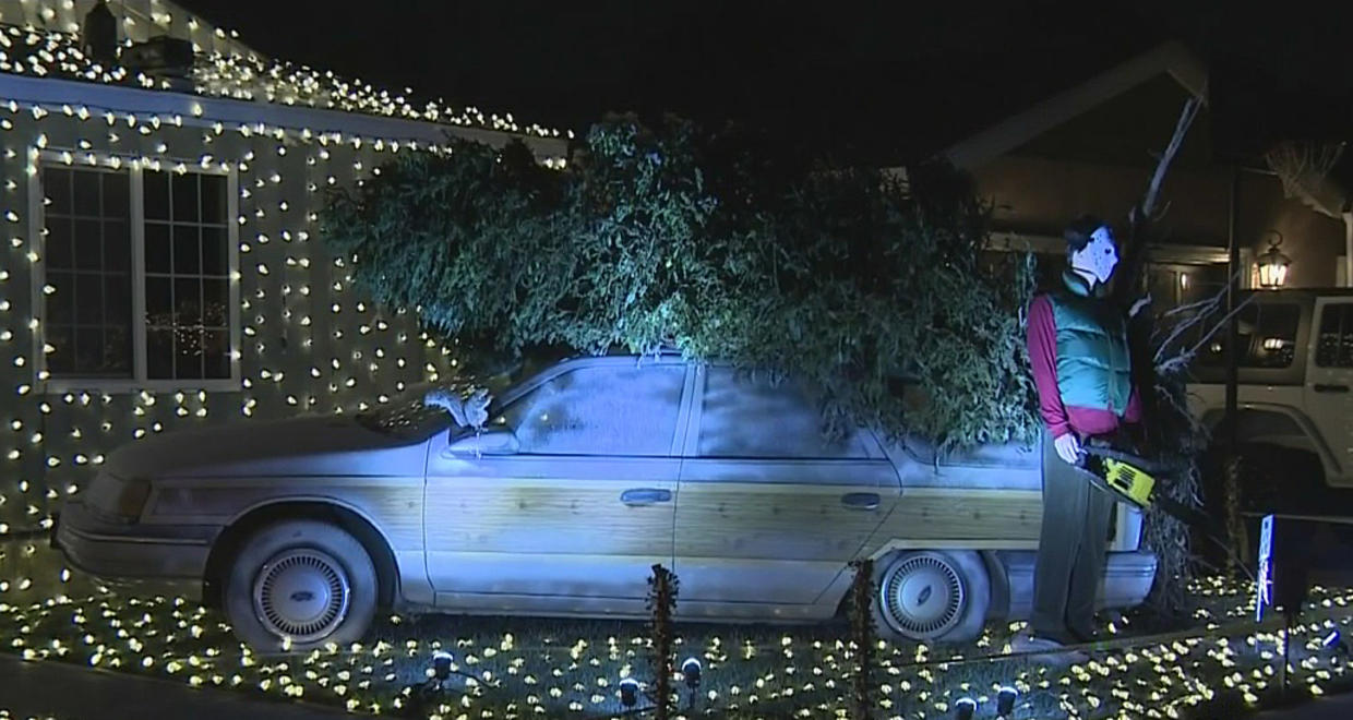 Clark Griswold's Home From 'Christmas Vacation' Recreated In La Mirada