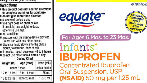 Ibuprofen recall 