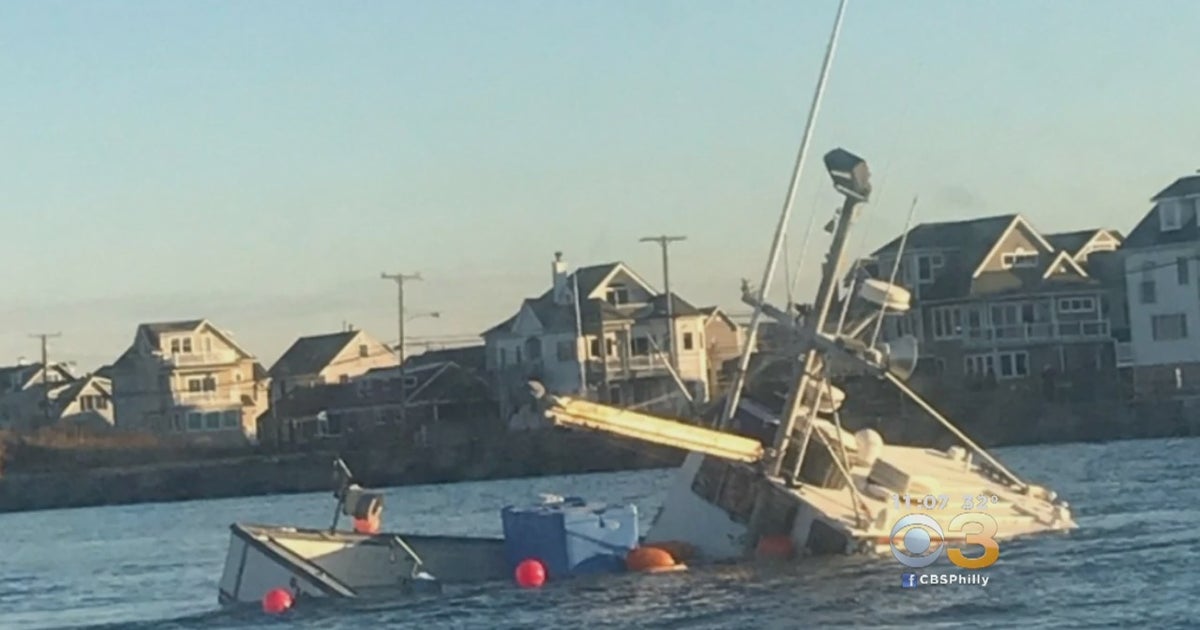 3 People Recovering After Fishing Boat Strikes Jetty Off Jersey Coast