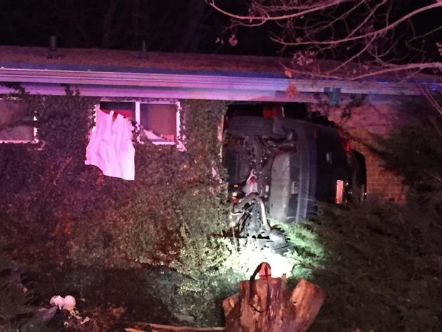 Car into house 3 WEST METRO FIRE RESCUE 