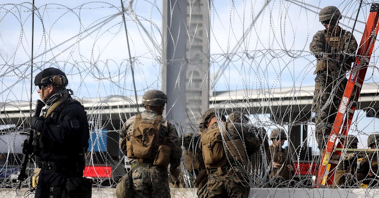 Some U.S. Troops To Leave Border This Week; About 3K To Remain - CBS Texas