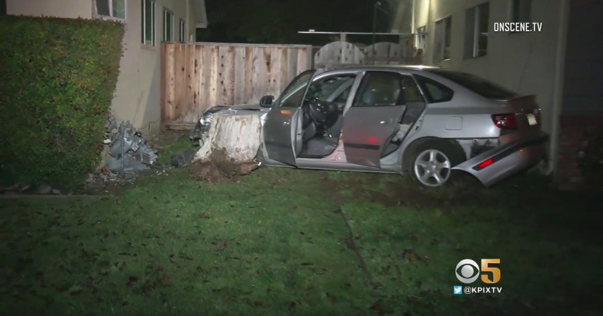 2 Arrested In Hit-And-Run Crash Into San Jose Apartment Building - CBS ...