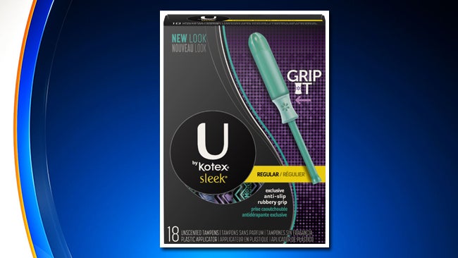 U By Kotex Sleek Tampons Recalled CBS New York