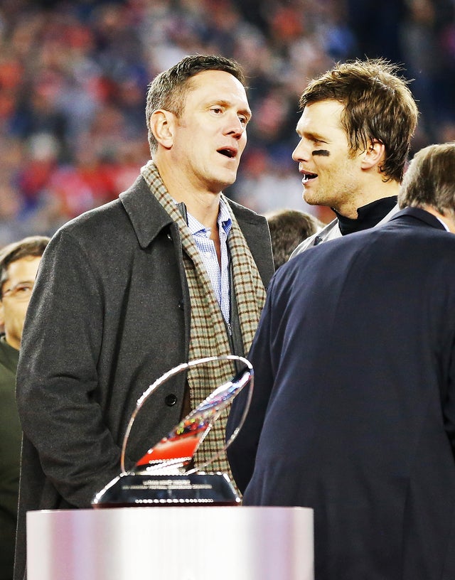Drew Bledsoe, Tom Brady 