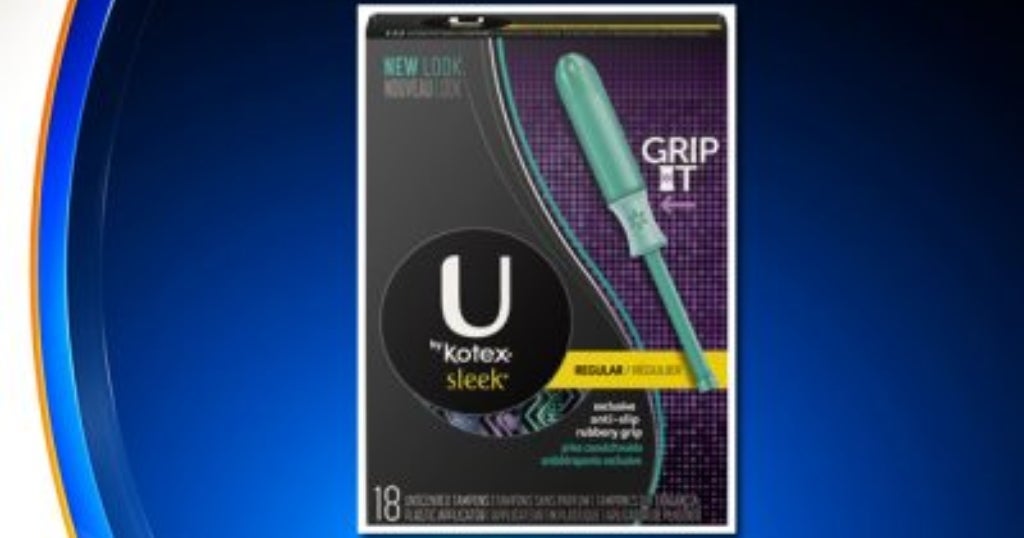 U By Kotex Sleek Tampons Recalled CBS Los Angeles