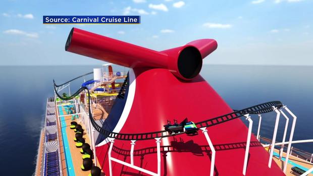 Carnival Cruise Line Roller Coaster Bolt 