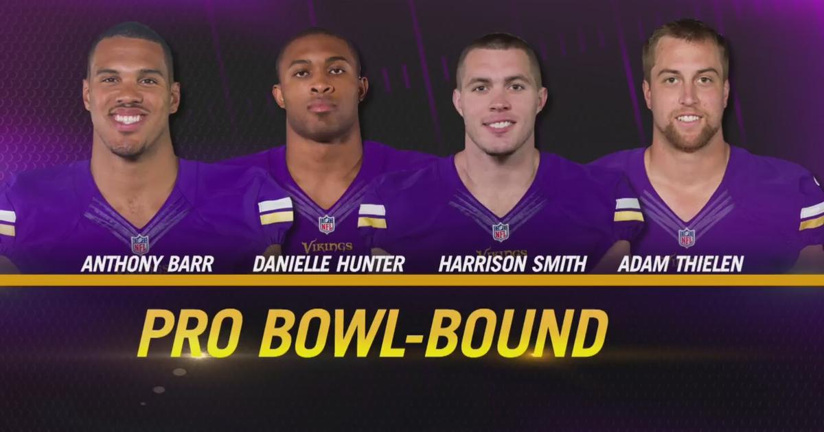 4 Vikings Players Selected To NFL Pro Bowl - CBS Minnesota