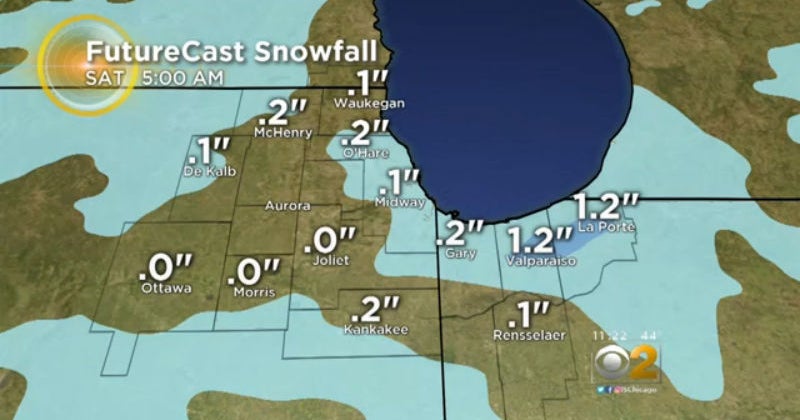 Dense Fog Advisory In Effect For Cook County - CBS Chicago