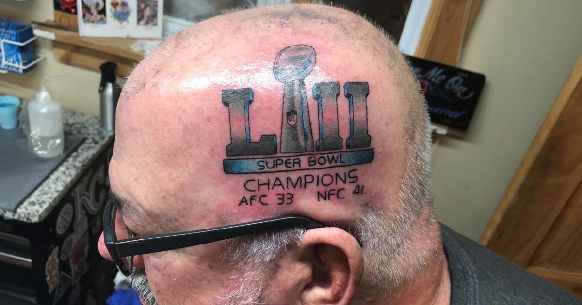 He got an Eagles Super Bowl LVII tattoo then added a crying Michael Jordan  when they lost