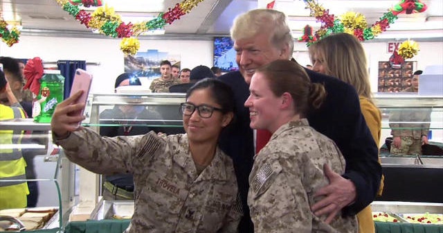 Trump still a rock star to troops in Iraq despite controversy at home ...