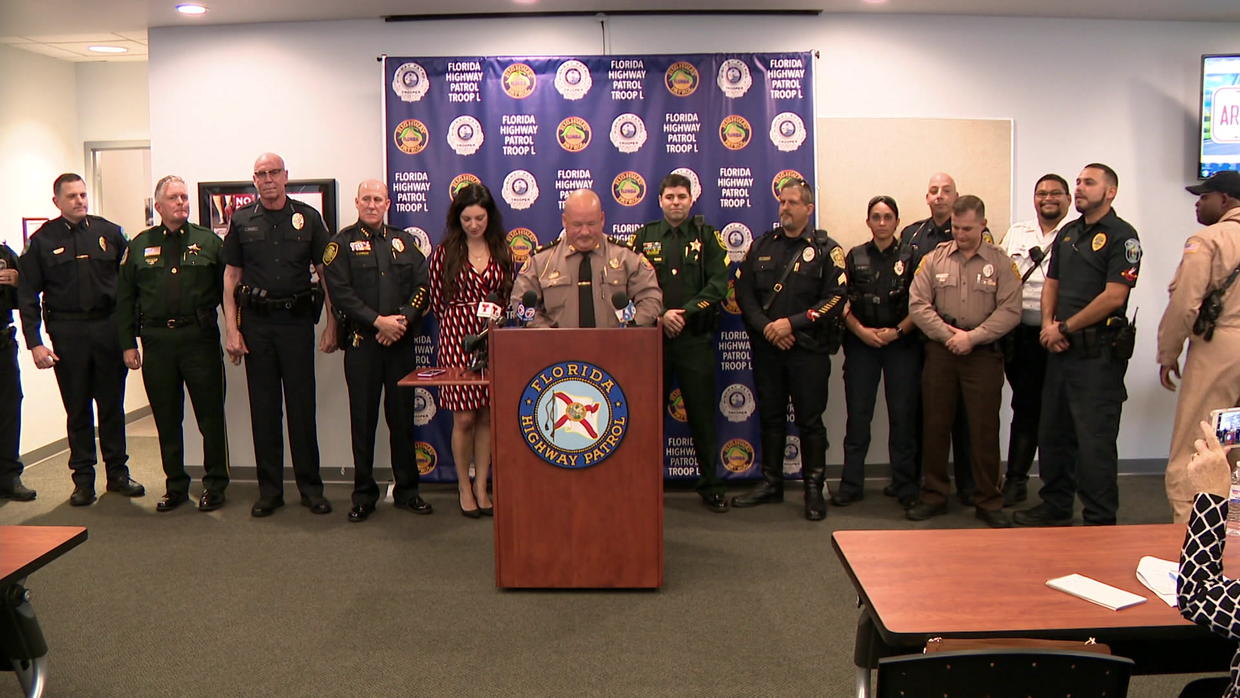 South Florida Law Enforcement Agencies Come Together Urging People Not To Drink And Drive Cbs