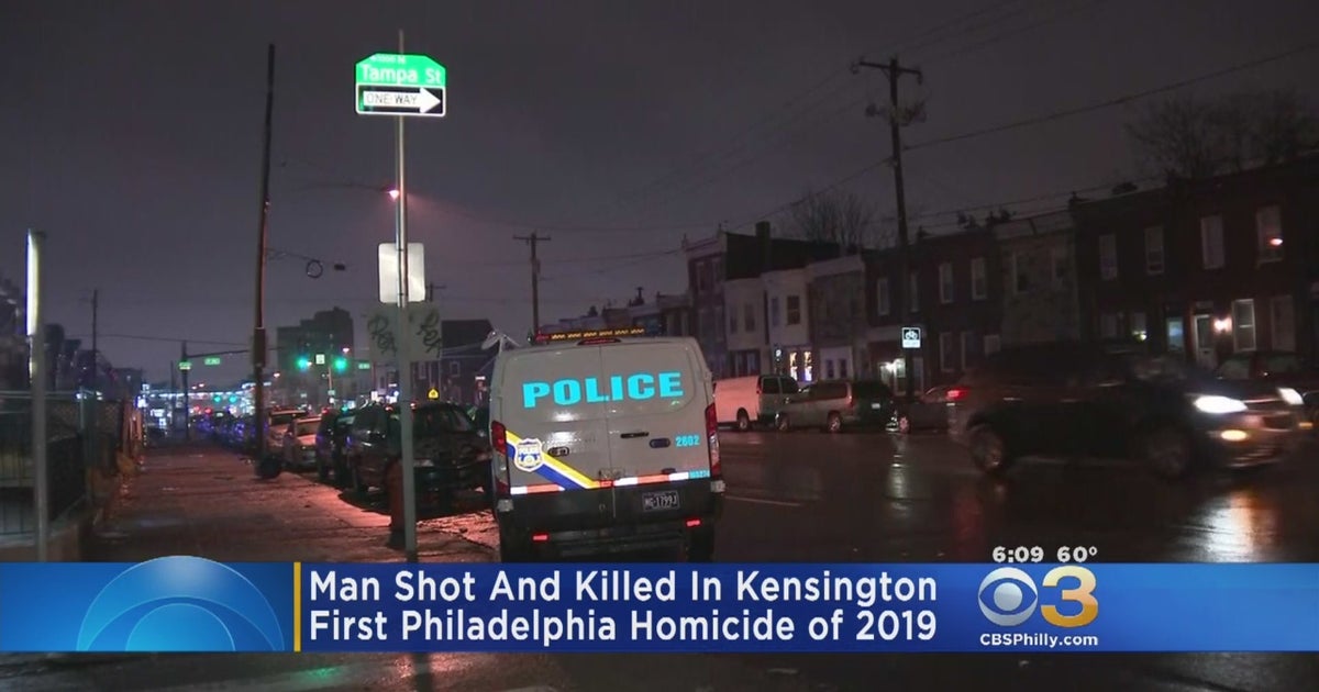 Man Shot, Killed In Kensington Becomes Philadelphia's First Homicide Of ...