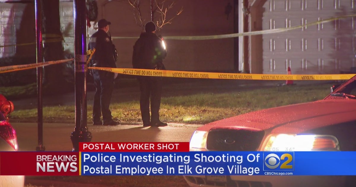 Postal Worker Shot In Elk Grove Village; First Known Shooting In Nearly