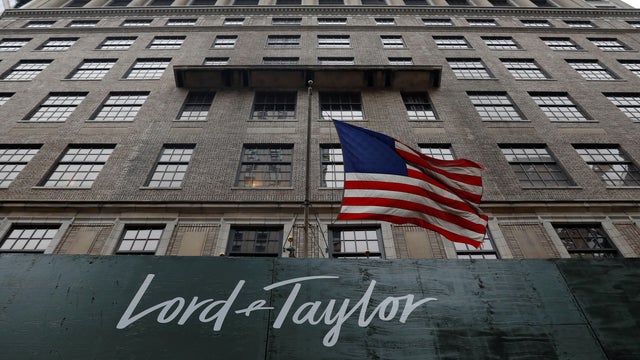 Lord & Taylor flagship store building is seen along Fifth Avenue in New York City 