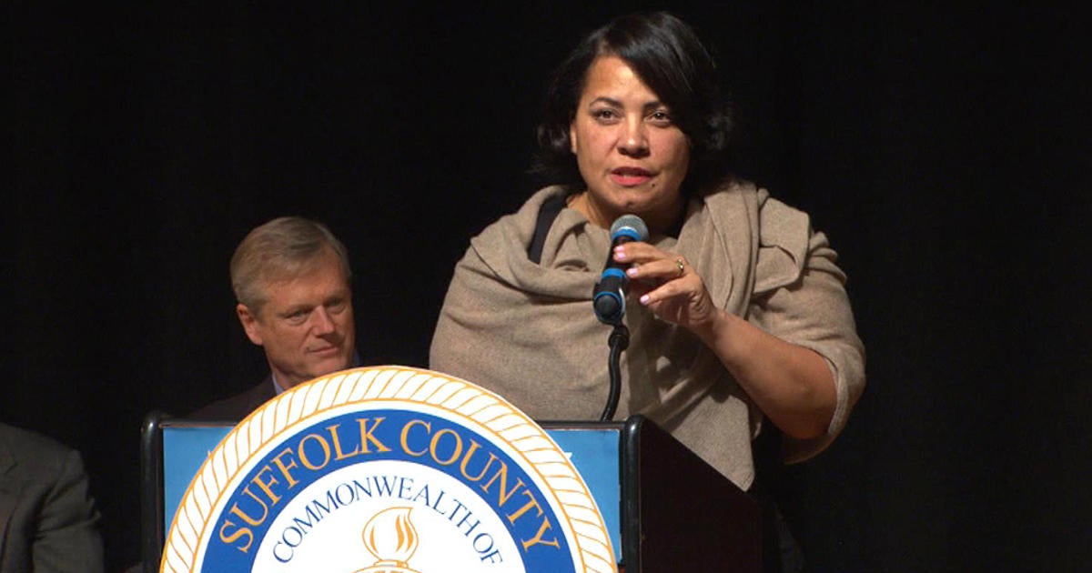 Rachael Rollins Sworn In As Suffolk County District Attorney - CBS Boston