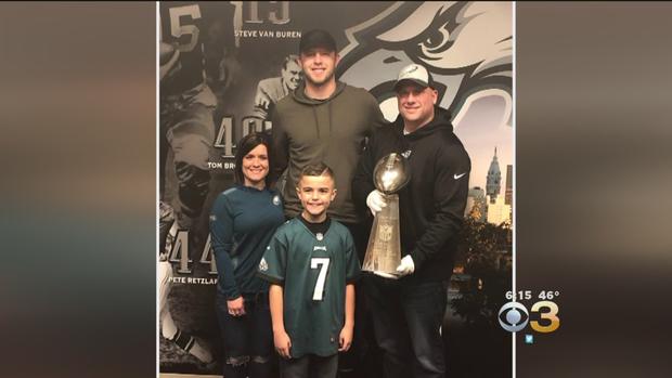 Boy Who Returns Football To Eagles' Nate Sudfeld Invited To Novacare Complex 