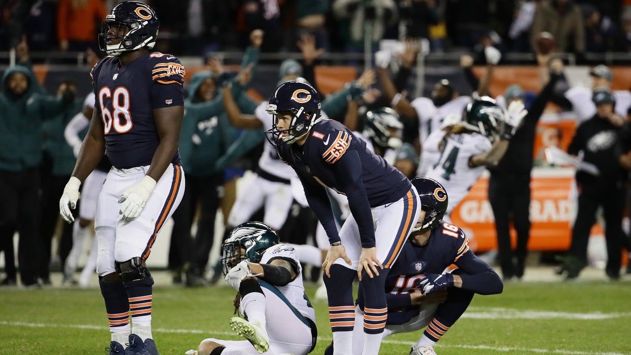 Matt Nagy Was All Of Us After Cody Parkey's Double Doink Missed Field ...