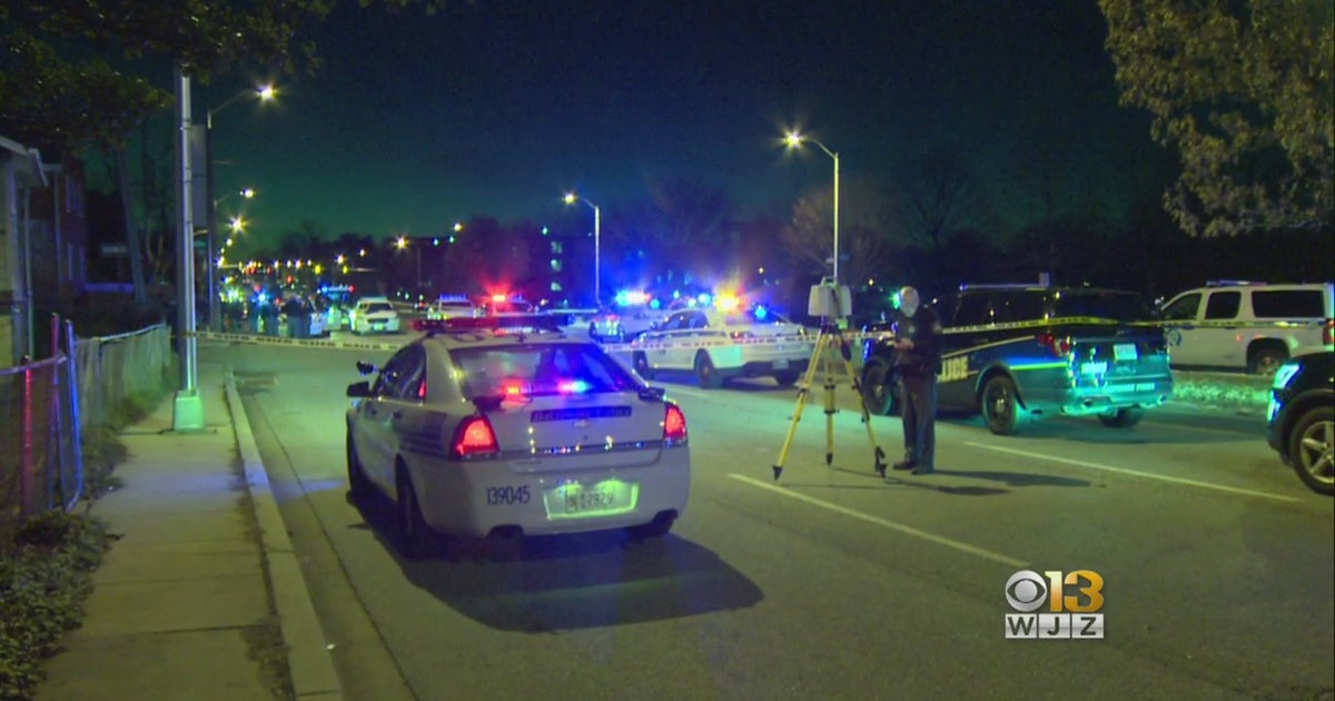 Carjacking Suspect Struck, Killed By Baltimore County Police Car CBS