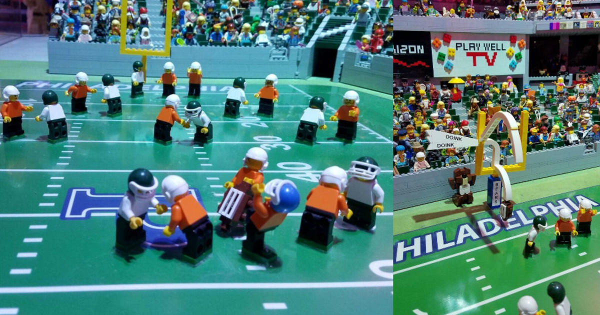 Philadelphia's Legoland Trolls Cody Parkey With Lego Re-enactment Of Missed  'Double Doink' Field Goal - CBS Philadelphia