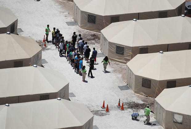 Tent Camps -- Migrant Children Separated From Parents 