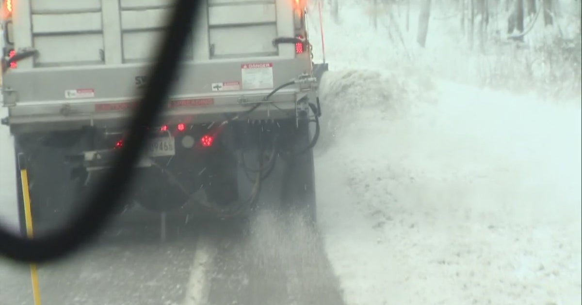 Road Crews Expecting To Work Overnight; Refreezing Remains A Concern ...