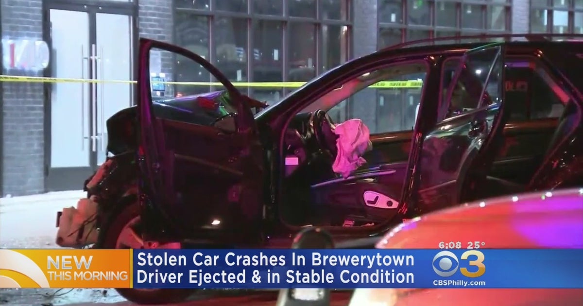 Stolen Mercedes SUV Crashes Into Luxury Apartment Building In ...