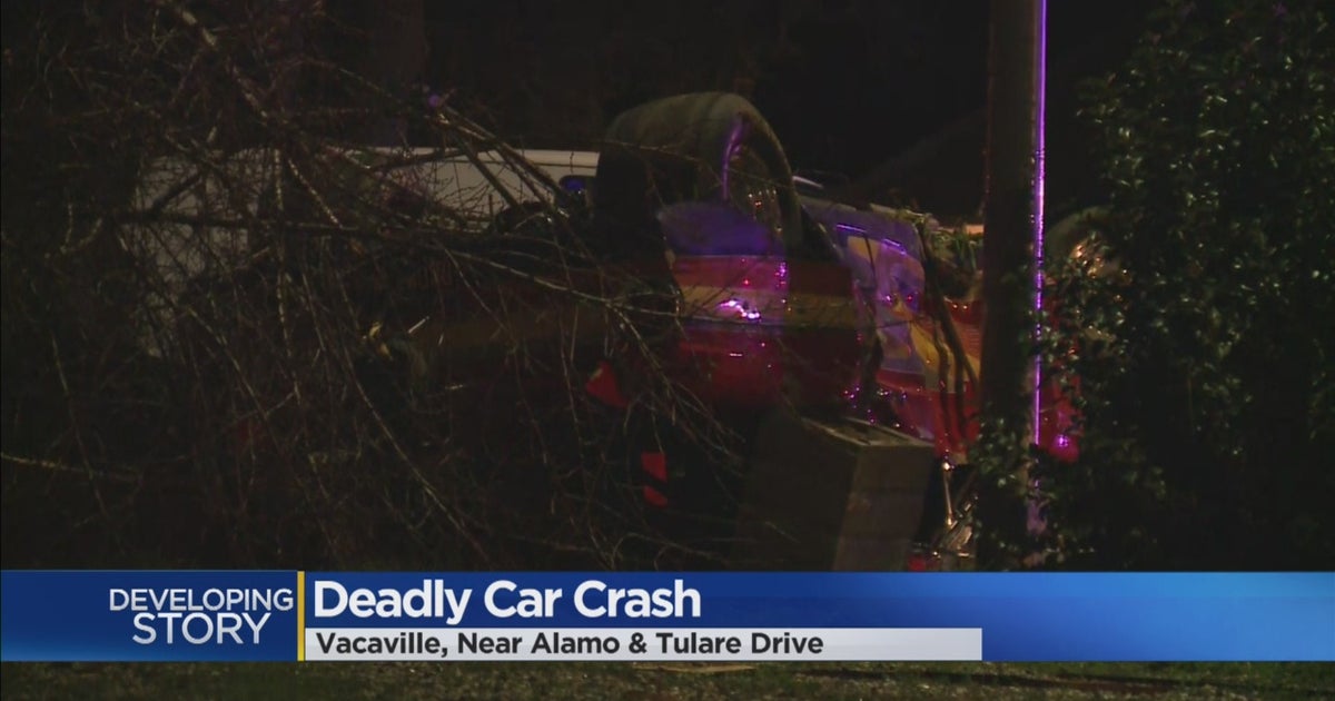 Fatal Crash In Vacaville CBS Sacramento