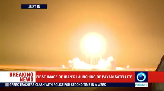 The Payam satellite is launched in Iran 