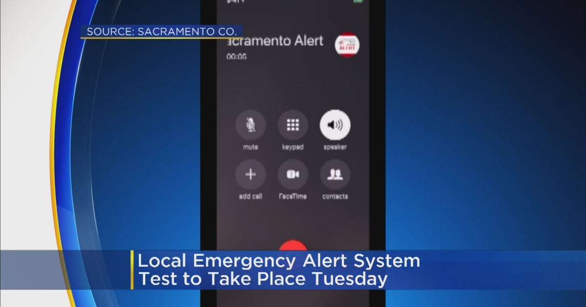 California Agencies Testing Emergency Alert System Tuesday CBS Sacramento