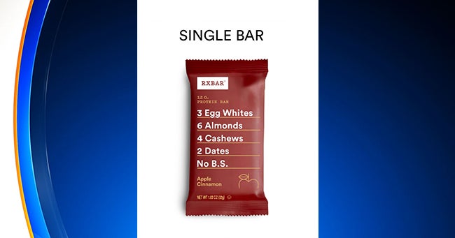 RXBAR Issues Recall For Several Protein Bars CBS New York