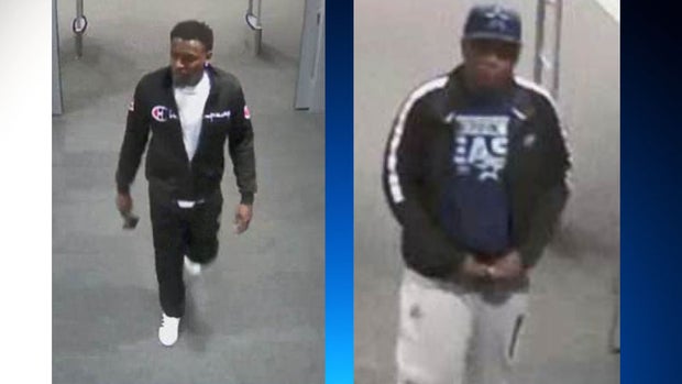 car burglary and credit card abuse suspects vehicle 