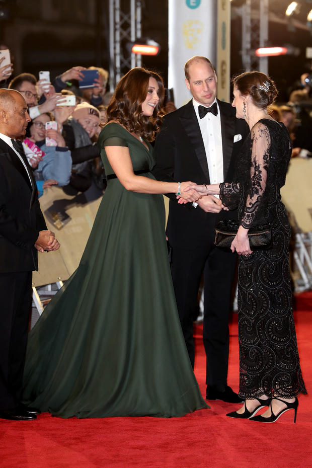 The Duke And Duchess of Cambridge Attend The EE British Academy Film Awards 