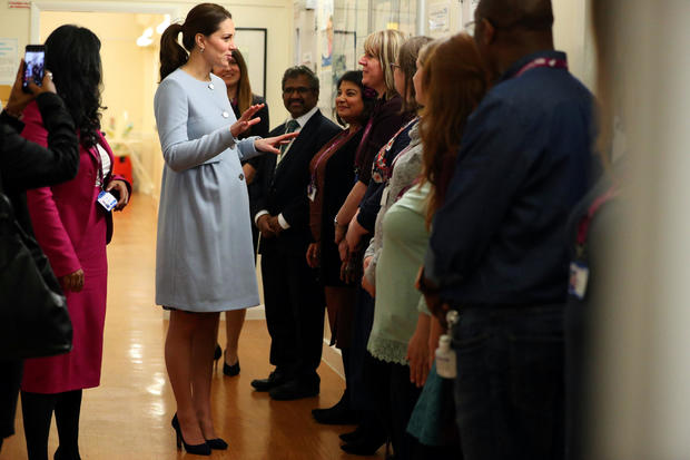 The Duchess Of Cambridge Visits Kings College London 