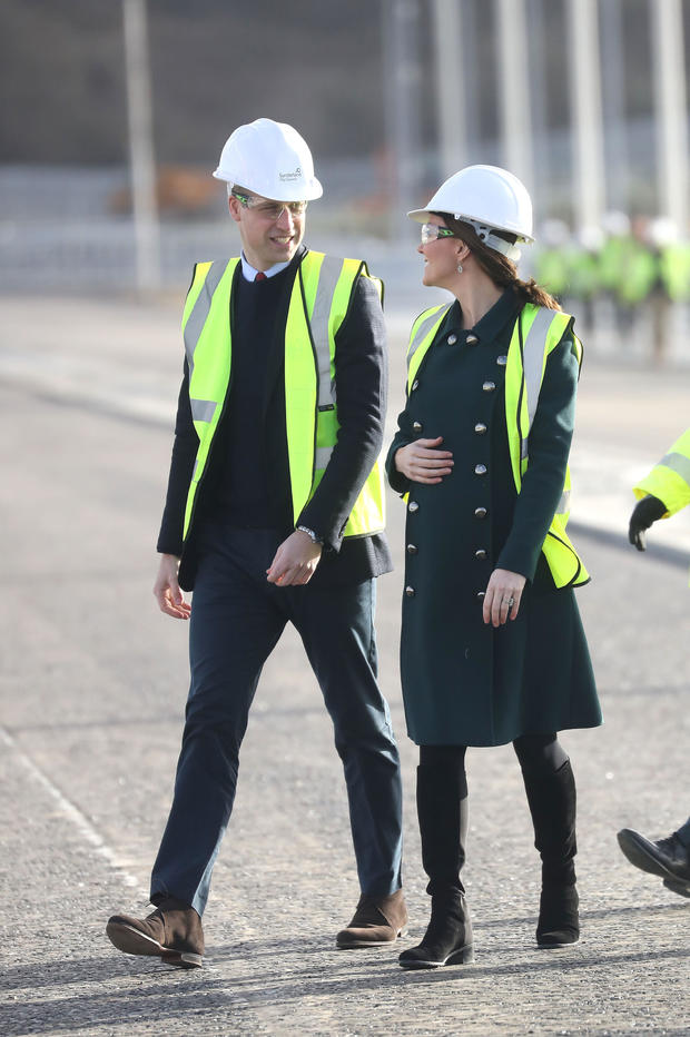 The Duke And Duchess of Cambridge Visit Sunderland 