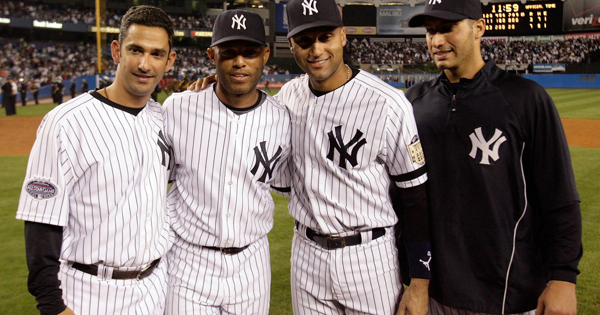 Mariano Rivera New York Yankees Number 42 Retires Standard Framed Panorama