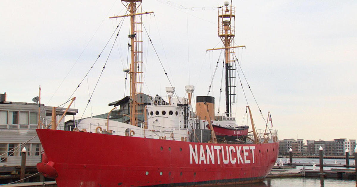 You Can Live Inside the Big Red Nantucket Lightship