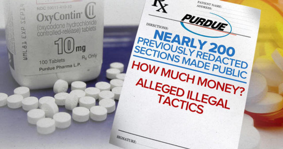 Judge orders release of redacted sections in Purdue Pharma lawsuit