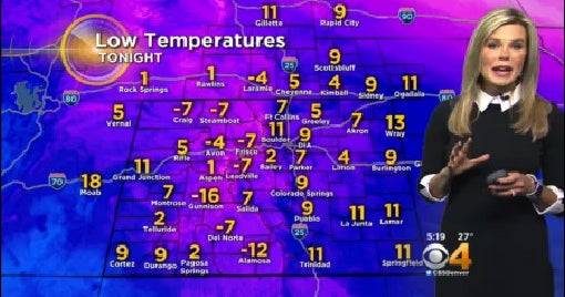 Denver Weather: Bitter Cold After Snow Storm - CBS Colorado
