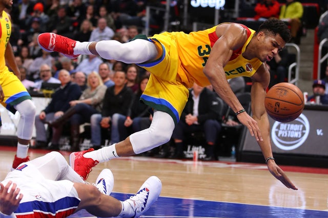 Milwaukee Bucks v Detroit Pistons 