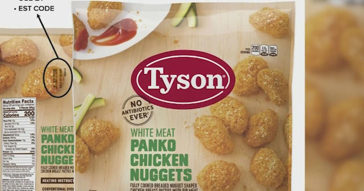 Tyson Recalls More Than 36,000 Pounds Of Chicken Nuggets CBS Miami