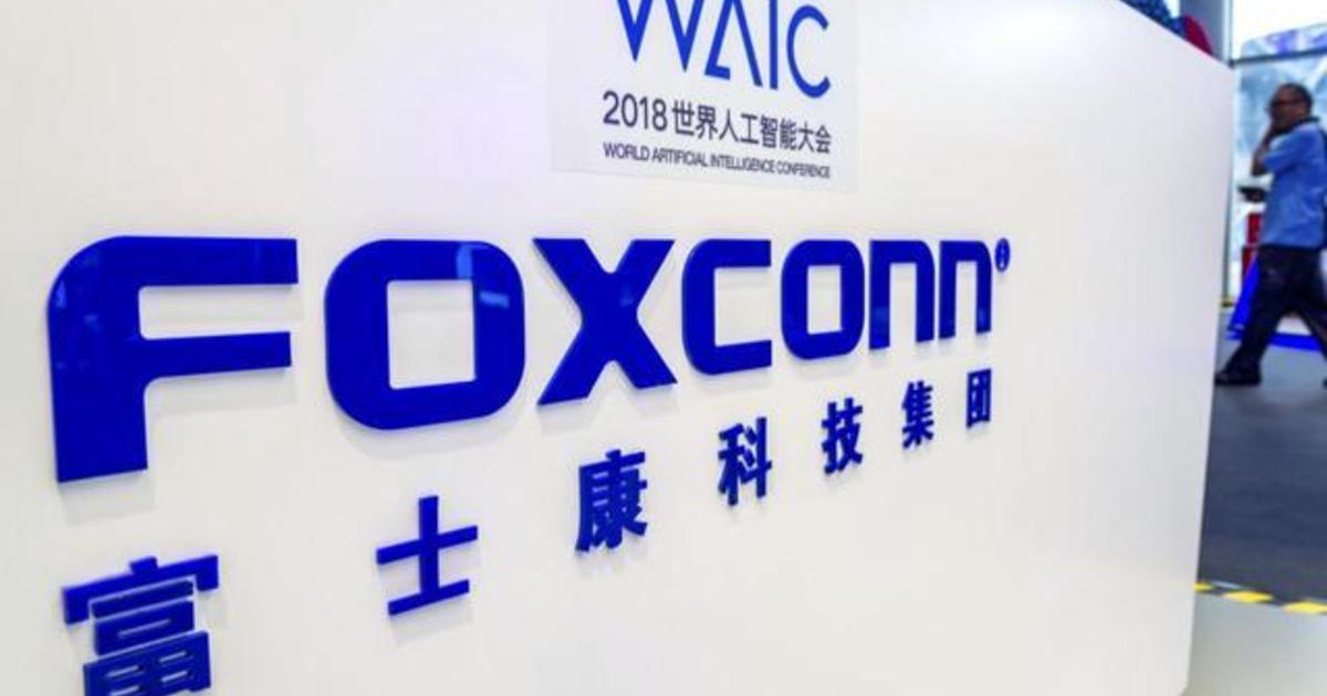 Foxconn changes focus to research and development - CBS News