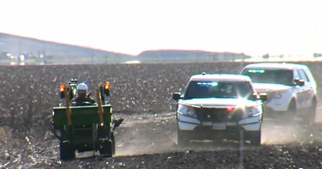 Man On Tractor Leads Police On Hour-Long Chase In Texas; Claims He Was ...