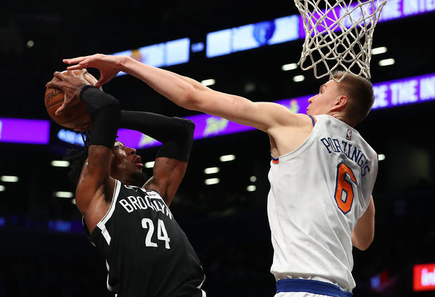 New York Knicks v Brooklyn Nets 