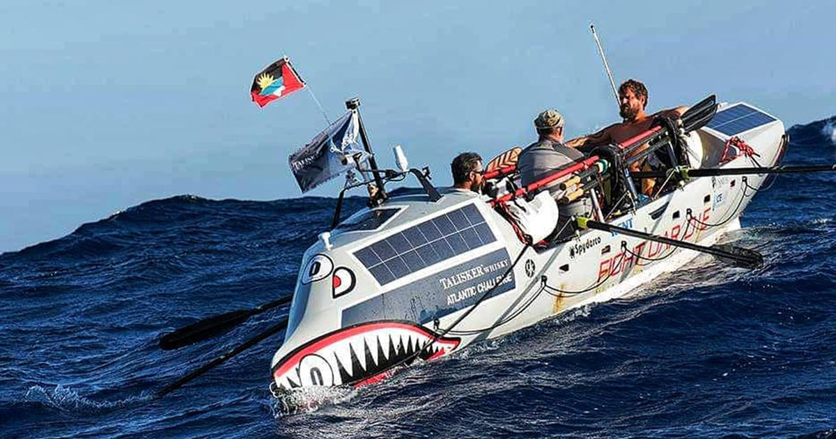 Veterans Rowing Across Atlantic Are Almost Home CBS Colorado