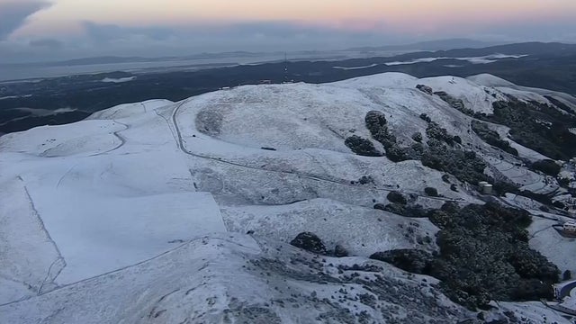 Bay Area Snow - East Bay Hills