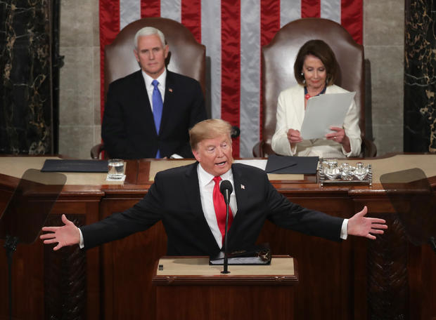 President Trump Delivers State Of The Union Address To Joint Session Of Congress 