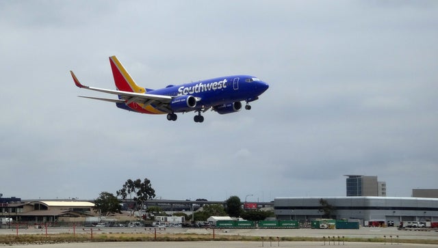 Southwest Airlines flight